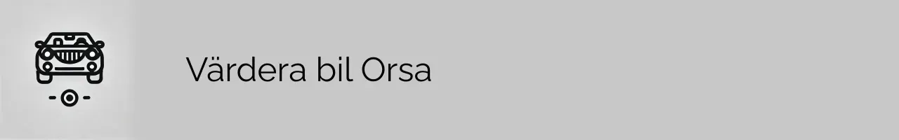 Värdera bil Orsa